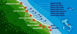 Map of Trabocchi