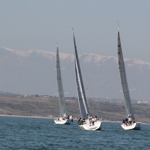Imbarcazioni ingaggiate nella regata Pescara - Vasto "Costa dei Trabocchi"